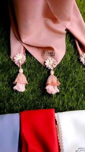 Segi empat Paris Premium Tassel Bunga Terhits Tetbaru Terviral Segiempat Tassel Paris Premium