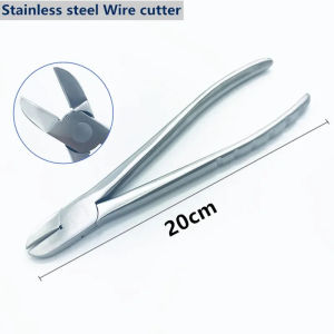 Kéo cắt gạc Kirschner QSWTITAN Orthopedics Dụng cụ cắt dây Kéo cắt dây Kirschner Kéo chỉnh hình thú y Dụng cụ