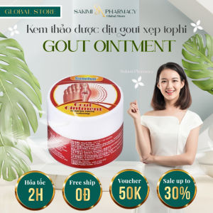 Kem Bôi Gout Sumifun Gout Ointment - Kem Gout Thảo Dược Chăm Sóc Xương Khớp Giảm Sưng Đau Gout và Xẹp Tophi