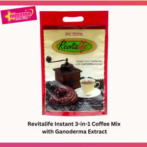 Revitalife Instant 3-in-1 Coffee Mix with Ganoderma Extract