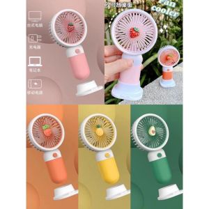 KIPAS ANGIN MINI GENGGAM CUTE MACARON BUAH/MINI FAN