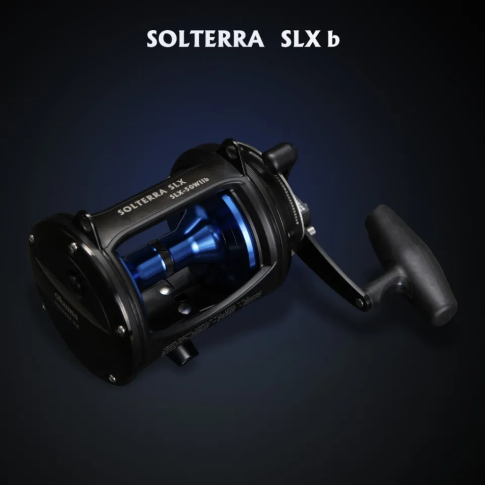 Okuma Solterra B 2 Speed Reel Fishing Drum Reel Saltwater Fishing Max  Drag (15kg-18kg)