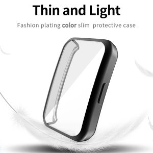 Case For Huawei Band 6 case Watch Soft TPU Protective case Cover For Huawei Honor Band 6 Full Screen Protector Case Frame Bumper Shell