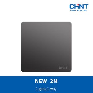 CHINT NEW 2M Gray Black Series Saklar/Stop Kontak IB/StopKontak IB