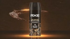 [Bundle of 3] AXE Dark Temptation Body Spray (150ml)  48H Odor Protection  Mens Deodorant Spray  Chocolate Scent