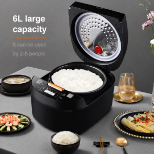 Rice Cooker 6L Non Stick Multi-Function Electric Ricecooker Is Suitable For 8-10 Personal Thermal Insulation High-Capacity Kitchen Intelligent Timer To Book Of Electric Rice Cooker