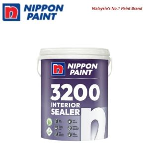 NIPPON PAINT 3200 INTERIOR WALL SEALER 5LITER(SEALER DINDING DALAM RUMAH )[VCJAYA2HARDWARE]