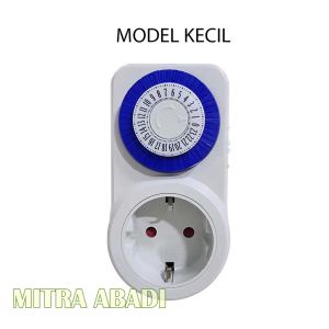 Stop Kontak Timer Manual 24 hours / 24 Jam