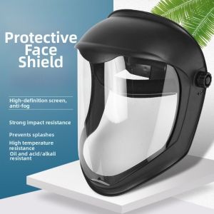 SIDSI Anti Impact Full Face Shield Anti Fog Anti Splash Safety Visor Multipurpose Dustproof Welding Welding