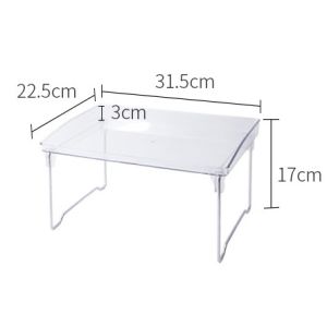 Desk Display Rack Organizer Shelf Cabinet Multi Office Transparent Nordic Simple Organizer Living Room Decoration Table