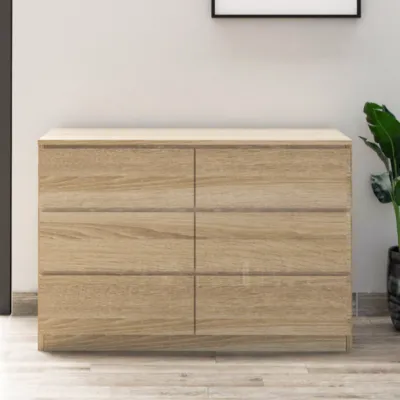 Chest Drawer 6 Layer Aisha 6 Drawers/Bigger Size Chest Drawer/Chest Drawer/Almari Baju/Kabinet Baju/Murah Kabinet