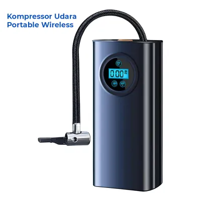 Pompa Ban Motor Mobil Elektrik Air Pump Inflator Electric Pompa Udara Portable Charger- SCK619-3
