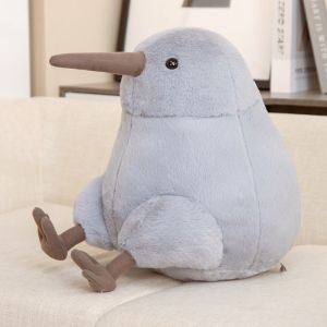 JOJO CASTLE 30/40cm Lifelike Kiwi Bird Plush Toy Cute Stuffed Animal Doll Soft Cartoon Pillow Lovely Birthday Gift Home Decor