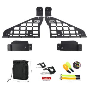 dncnf For Volvo XC60 2018-2026 Car Molle Panel Side Panels Rear Trunk Shelf Modular Storage Racks Cargo Debris Organizers Q8H3K