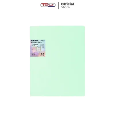 Topla Binder Note 910 A5 B5 Ring Plastik Pastel Buku Catatan Kuliah Sekolah