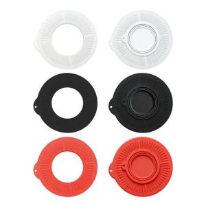 Kirilgu Flexible Silicone Mixer Top Cover with Folding Bowl For 4.5-5 Quart Stand Mixer 6K4N7