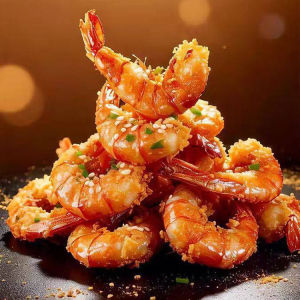 🦐 Phoenix Tail Shrimp Appetizer/Deep Fried Phoenix Tail Shrimp/Crunchy Seafood Snack/Crispy Gourmet Treat/Party Ready Seafood - Crispy Phoenix Tail Shrimp