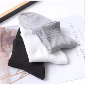 Kaos Kaki Mata Kaki Katun Cotton Ankle Socks Pria Wanita untuk Santai Sekolah Bekerja Olahraga
