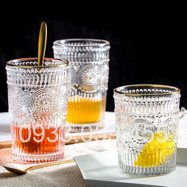 Ly Thủy Tinh pha lê cao cấp, Ly cốc uống ruou whisky, Ly uống Trà Sữa, Cốc Uống Trà Sữa, Ly Uống Nước Ép