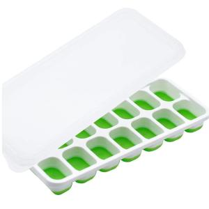 Silicone Ice Cube Tray 14 Grid – Square Ice Mold for Making Cold Drinks Kitchen & Bar Accessories