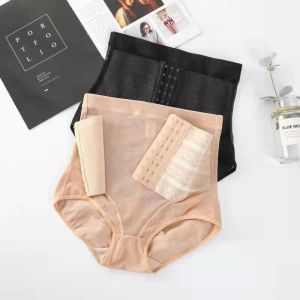 High Waist Tummy Control Panties Shapewear Tummy Girdle Slimming Body Shaper Women Postpartum Girdle Waist Hip Lift Panty