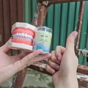 Tăm nha khoa Tăm xỉa răng nha khoa 2 đầu Korona (Hộp 50- 300 chiếc) tăm nhựa tăm y tế cao cấp siêu mềm