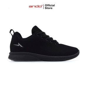 Ando Official Sepatu Sneakers Bsc 31 Reflective Wanita Dewasa - Hitam/Hitam