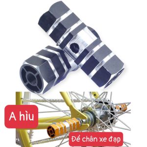 Gác chân xe đạp - để chân cho xe đạp 1 đôi = 2 cái