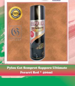 Pylox Cat Semprot Sapporo Ultimate Ferarri Red S27* 400ml