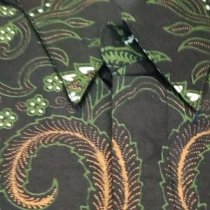 KEMEJA BATIK PRIA PEKSI IJO BATIK COWOK TERBARU REGULER FIT GULL FURING HALUS