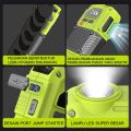 ZPER 2-in-1 Jump Starter Pompa Angin Ban Mobil Elektrik Mini Car Air Infatable Pump Portable ZP024. 