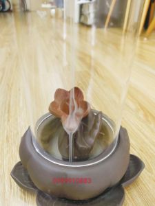 Bộ xông trầm thác ống khói độc đáo làm quà tặng bằng gốm sứ