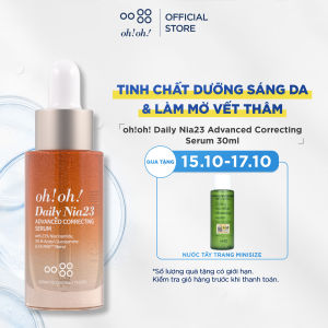 Tinh Chất Dưỡng Sáng Da & Làm Mờ Vết Thâm oh!oh! Daily Nia23 Advanced Correcting Serum 30ml
