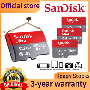 SanDisk Memory Card Ultra /128GB/256GB/512GB/1TB/2TB MicroSD Memory Card (W/O ADAPTER) 98MB/s-120MB/s (SDSQUA4- SDSQUAR)