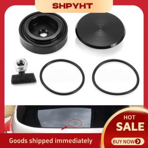 SHPYHT✨ 1 Set Universal Waterproof Car Accessories Aluminum Alloy Car Rear Wiper Delete Kit Plug Cap Rear Window Wiper Arm Cover