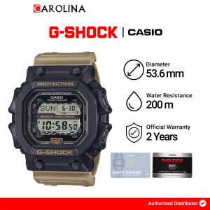 Jam Tangan Pria Casio G-Shock GX-56TU-1A5 Black Dial Brown Resin Band