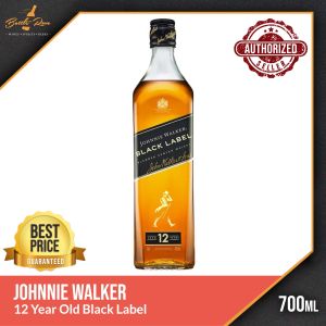 Johnnie Walker 12 Year Old Black Label Blended Scotch Whisky 700ml