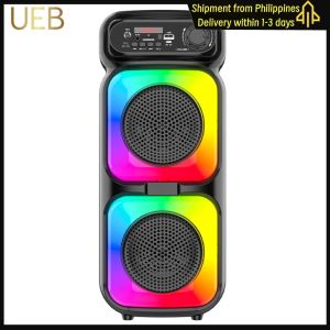 Compact Portable Karaoke Speaker with Bluetooth and Microphone for Outdoor Events and Travel