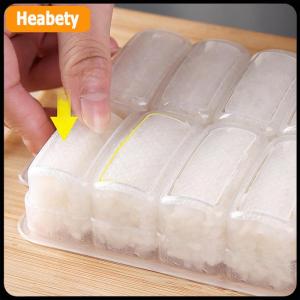 【2-3 ngày giao hàng】 5 10 lưới gạo bóng Khuôn Sushi không dính áp lực lưu trữ Hộp Ăn Trưa công cụ tự làm nhà bếp rõ ràng onigiri khuôn