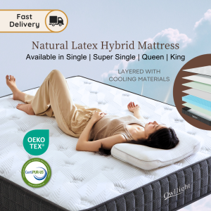 OWLLIGHT Sky Hybrid Gel Memory Foam Mattress - Eco-Friendly Washable Non-Slip Pressure Relief Multiple Sizes