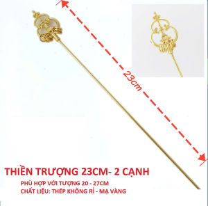 Thiền trượng địa tạng cho tượng từ 15 đến 35cm vật phẩm không thể thiếu của Địa Tạng Vương