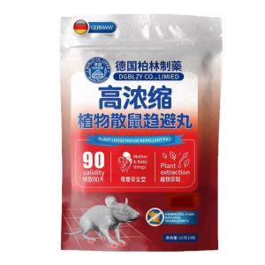 10Pcs Rat Repellent Moth Balls 50 Yrars No Rat Powerful Mouse Trap German Import Rat Killer Poison