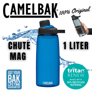 CAMELBAK Chute Mag 32oz (Renew) Water Bottle  Original 1Liter Volume Leak Proof water bottle 1000ml bpafree