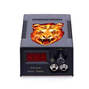Biến điện đổi nguồn cho máy xăm  mẫu mặt hổ