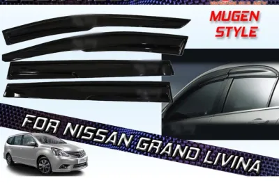 Nissan Mugen Injection Window Door Visor For Almera Grand Livina Navara Np300 Sentra N16 Sylphy X-Trail T30 T31(Oem) Visor