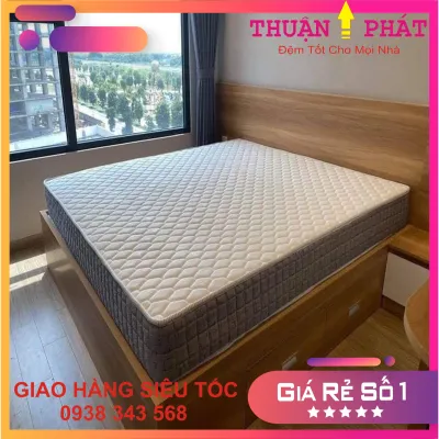 [ Hà Nội ] Bảo hành 7 năm - Đệm lò xo cao cấp chuẩn khách sạn hạng sang - Chính hãng Elan - Dày 23cm