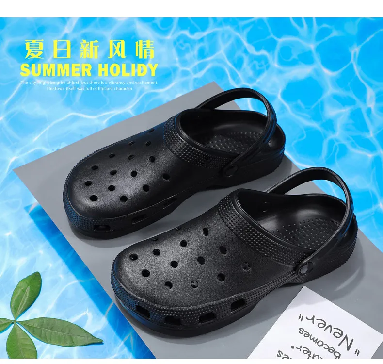 Big Size Mens Sandals Summer Breathable Beach Shoes For Men