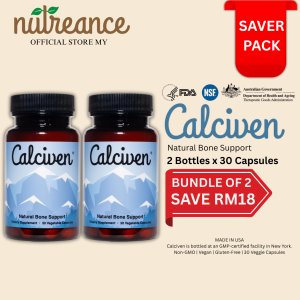 [Bundle of 2] Nutreance Calciven Natural Bone Support