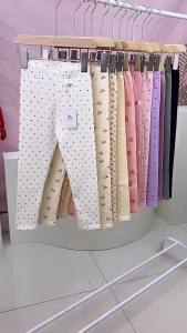 Autumn new girls autumn pants   Pure cotton stretch leggings for girls   Versatile and slim-fit pants for baby girls