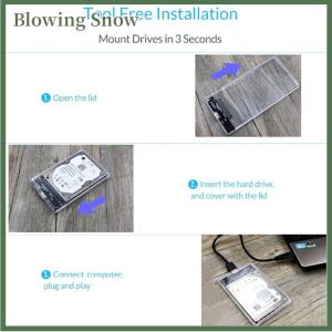 Blowing 2.5 usb 3.0 để SATA SSD HDD ổ đĩa cứng bên ngoài trường hợp bao vây